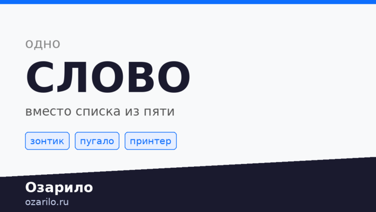 Генератор случайного слова и набор для игры Крокодил